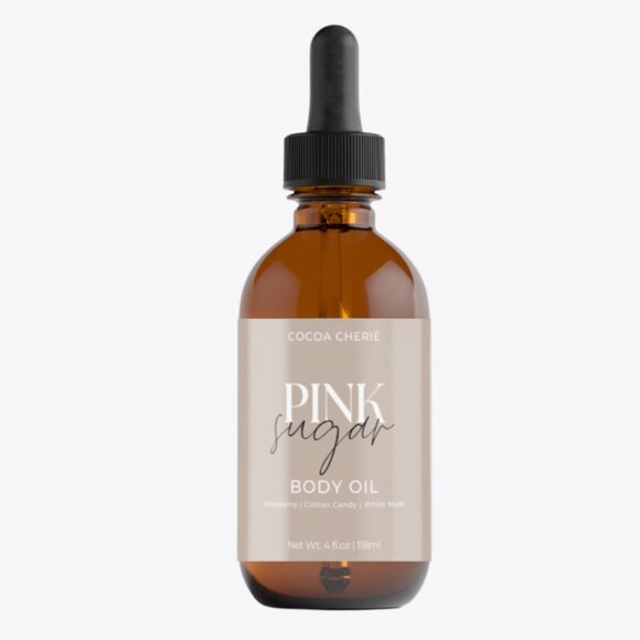 Cocoa Cherie Other - Pink Sugar Body Oil – 4 oz.